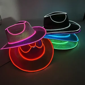 Cowboy Hat  LED Pearlescent